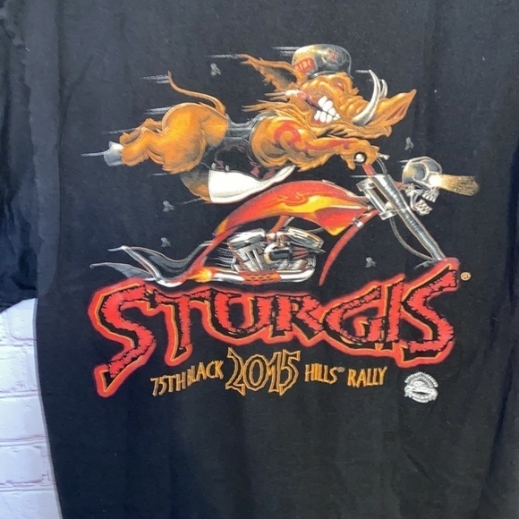 Sturgis 2015 motorcycle rally T-shirt size XL - Picture 2 of 7